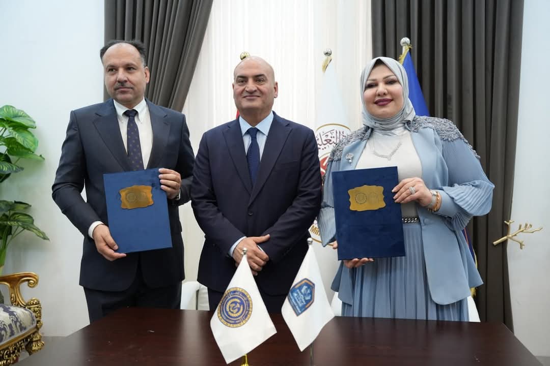 جامعة الفرات الأوسط التقنية توقع مذكرة تفاهم علمي مع الجامعة التقنية الشمالية