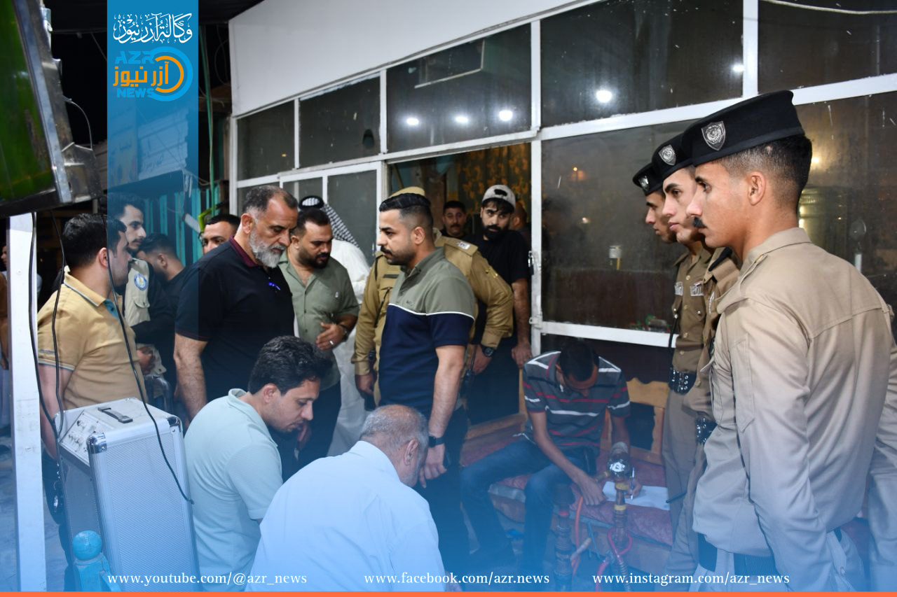 قائممقامية كربلاء تنفذ جولة ليلية لمتابعة التزام المقاهي بالضوابط والقوانين