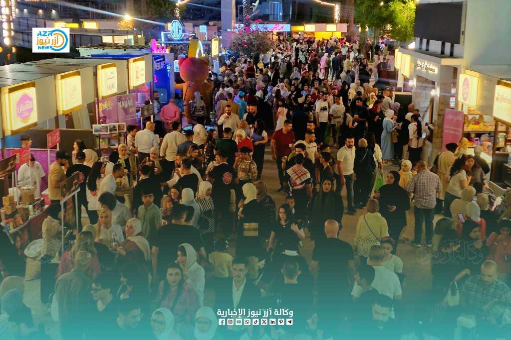 انطلاق مهرجان الشاي والقهوة السنوي في حدائق نخيل بغداد