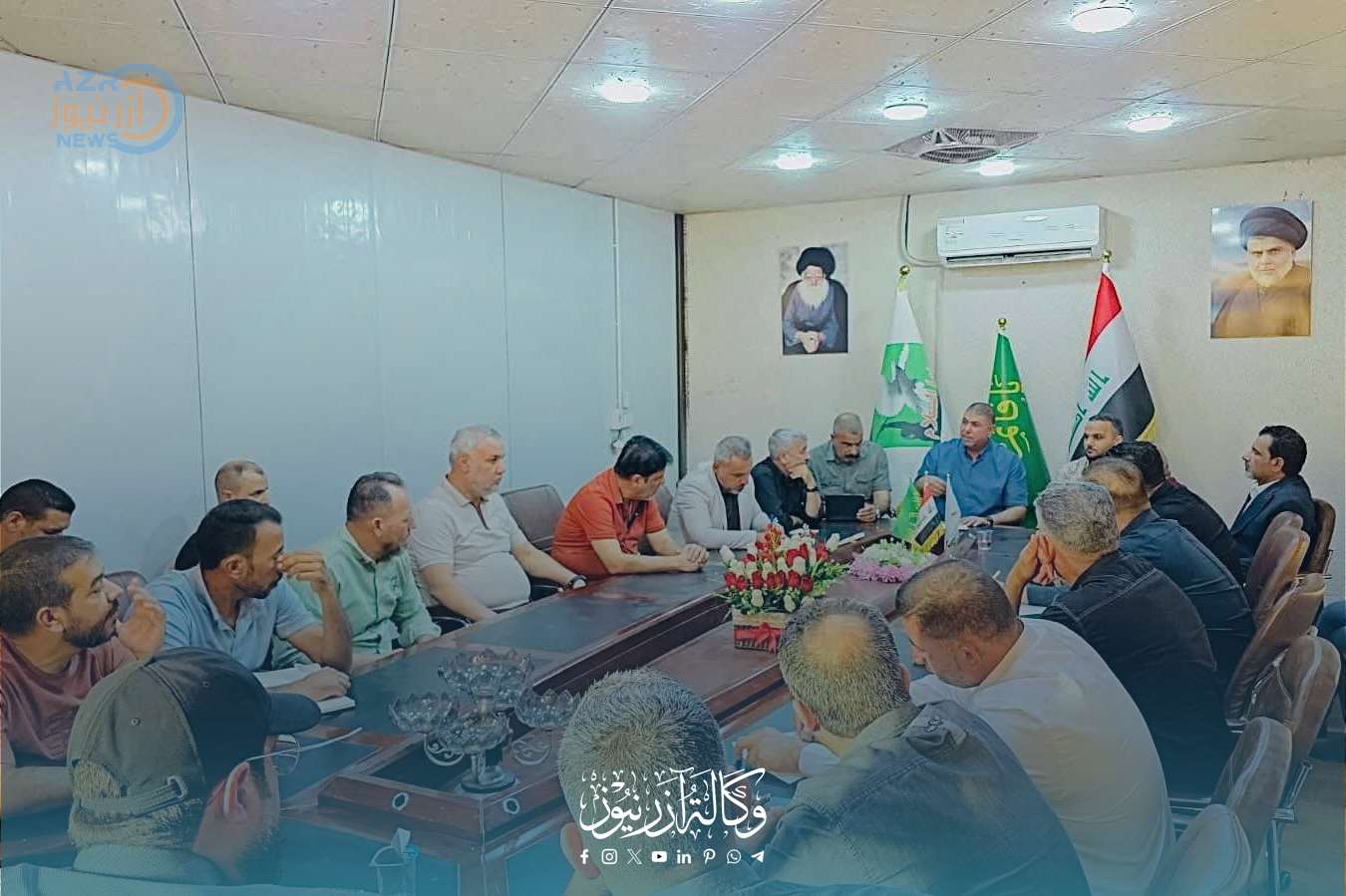 اجتماع موسّع لسرايا السلام في كربلاء لبحث الأوضاع الراهنة والتأكيد على الانضباط وتنفيذ التوجيهات