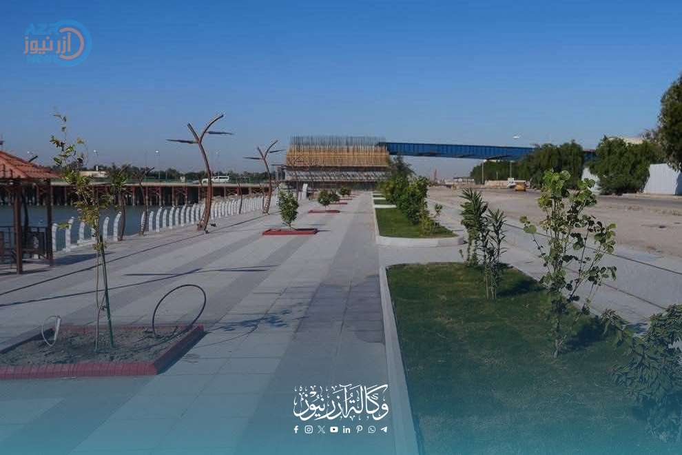 كورنيش الناصرية.. بصمة إعمار جديدة تزين ضفاف ذي قار