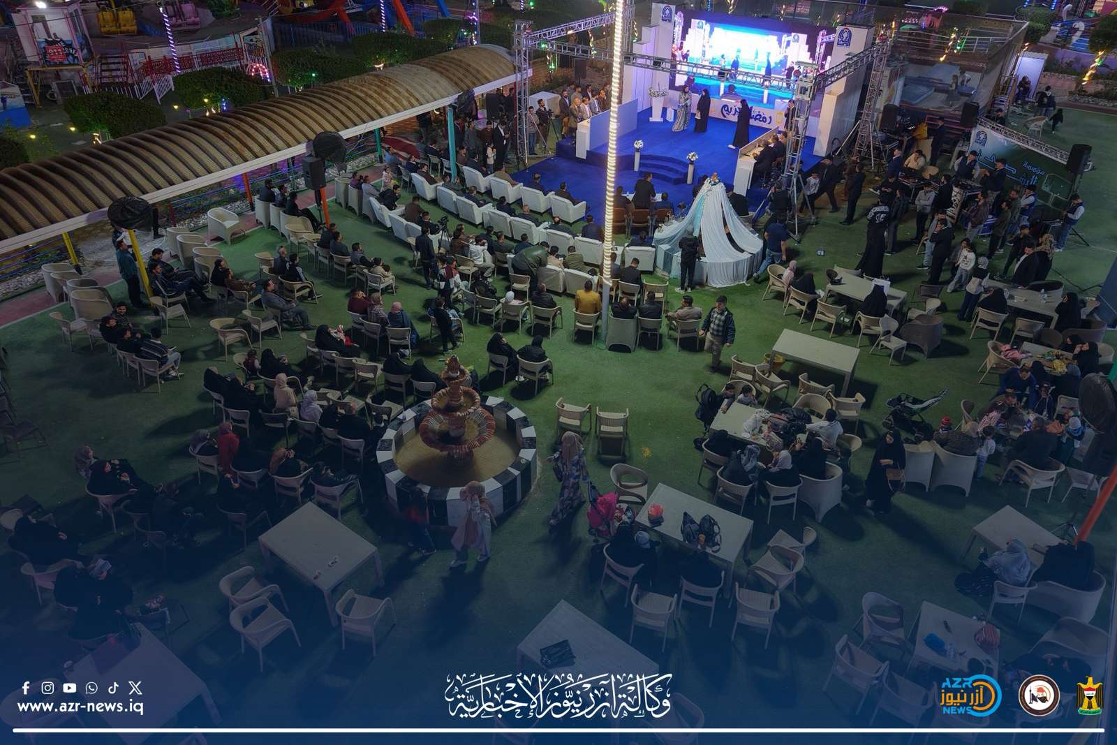 إنطلاق مسابقة “بشائر المعرفة” في مدينة ألعاب السندباد وسط حضور عائلي واسع بكربلاء.